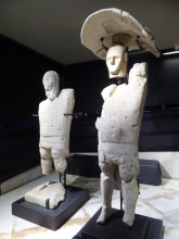 Cagliari - musée statues